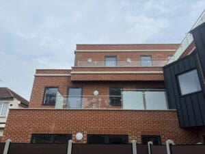ABD Home - Redbridge, London - External glass balustrade balconies