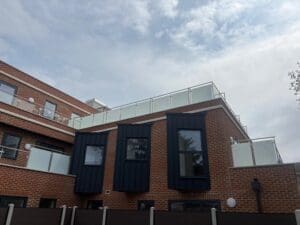 ABD Home - Redbridge, London - External glass balustrade balconies