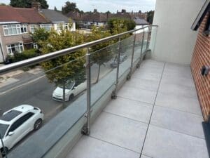 ABD Home - Redbridge, London - External glass balustrade balconies