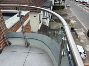 ABD Home - Redbridge, London - External glass balustrade balconies