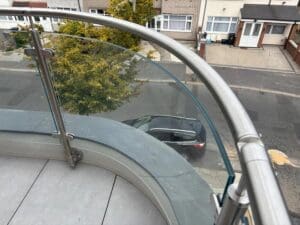 ABD Home - Redbridge, London - External glass balustrade balconies