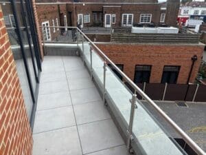 ABD Home - Redbridge, London - External glass balustrade balconies