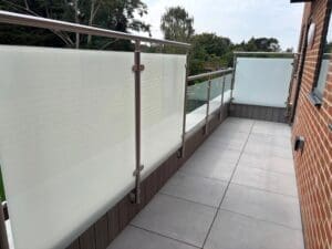 ABD Home - Redbridge, London - External glass balustrade balconies